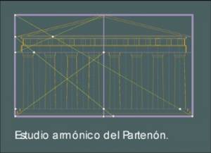 Estudio arm&oacute;nico del Parten&oacute;n