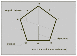 Elementos del pol�gono.