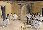 Imagen de Degas. Academia de Danza de la &Oacute;pera en la calle Le Peletier.