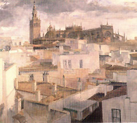 &Oacute;leo de Joaquin SAENZ (1990): Las azoteas.